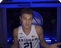 Byu Basketball Knell GIF by BYU Cougars