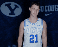 Byu Basketball Sport GIF by BYU Cougars