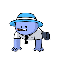 Work Out Fitness Sticker by Kwantel