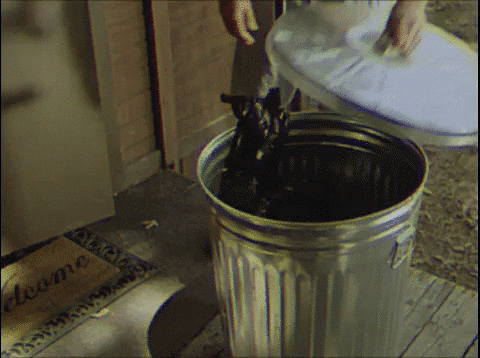 trash can peace GIF by Dude Bro Party Massacre III
