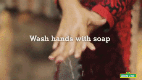 wash world water day GIF by Sesame Street