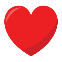 Heart Love Sticker by Menta