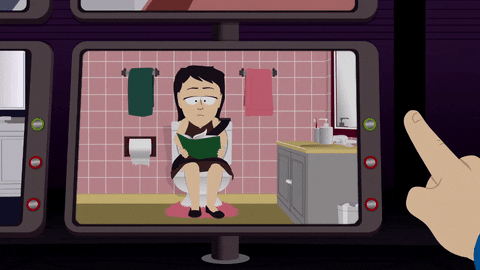 cctv peeing GIF by South Park 