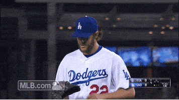 la dodgers laughing GIF by MLB