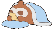 想睡 Good Night Sticker