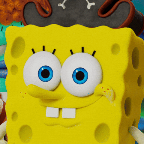 Shocked Spongebob Movie GIF by The SpongeBob Movie: Search for SquarePants