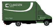 Claassen_Logistics bus transport vrachtwagen logistiek Sticker