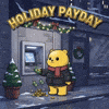 Merry Christmas Money GIF by Kanpai Pandas