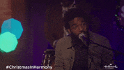 Luke James Singing GIF by Hallmark Channel