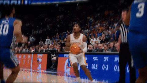Basketball Orange GIF by Tennessee Athletics
