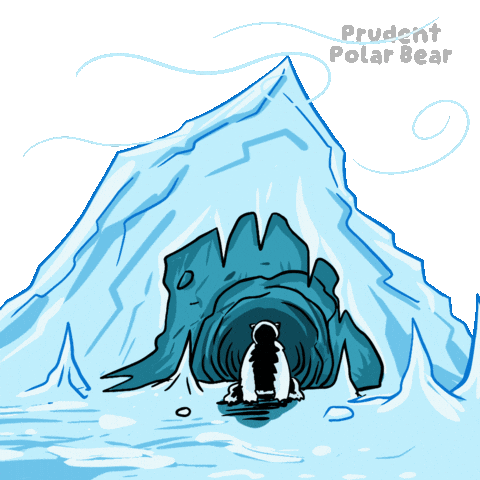 Polar Bear Winter Sticker by VeeFriends