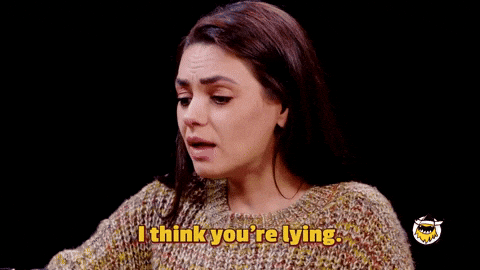 Mila Kunis Hot Ones GIF by First We Feast