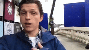 Tom Holland Spiderman GIF
