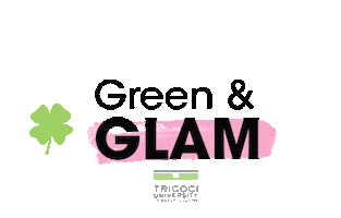 st patricks day fashion Sticker by Tricoci  University