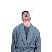 Sleepy Good Morning Sticker by Hello All