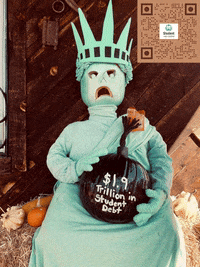 Resist Lady Liberty GIF by Student Loan Justice