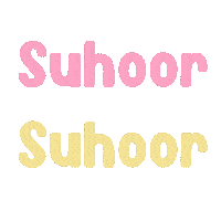 Lettering Word Sticker