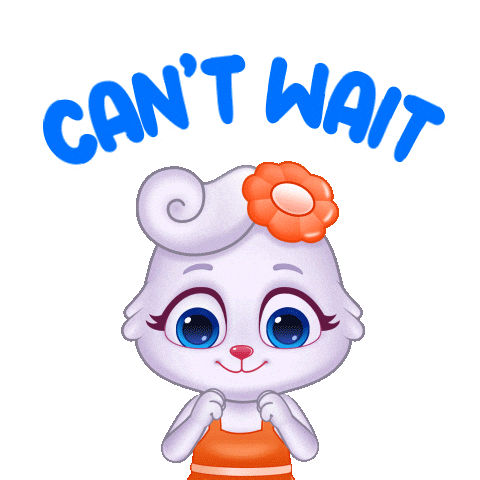 I Cant Wait Miss You Sticker by Lucas and Friends by RV AppStudios