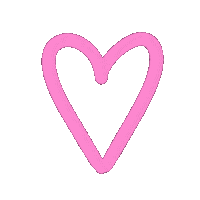 limistic love heart pink like Sticker