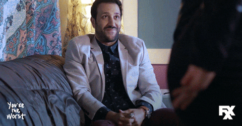 desmin borges flirt GIF by You're The Worst 