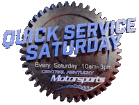 Saturday Service Sticker by Central KY Motorsports