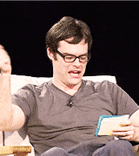 bill hader this is a good post and you should feel good GIF