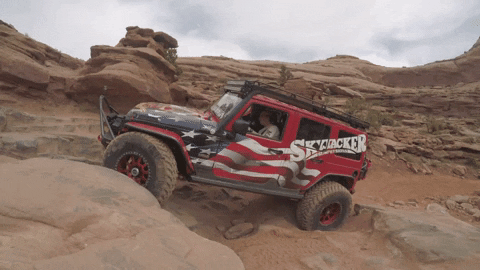 America Jeep GIF by Skyjacker Suspension