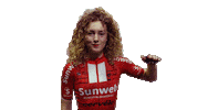 swipe up floortje mackaij Sticker by Sunweb