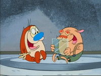 ren and stimpy nicksplat GIF