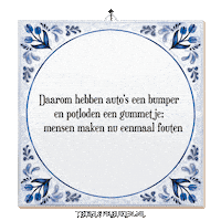 Humor Wijsheid Sticker by Tegelspreuken.nl
