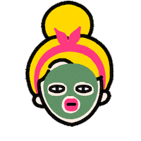 Happy Make Up Sticker by Plastic Thing