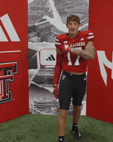 Isaac Smith GIF by Texas Tech Football