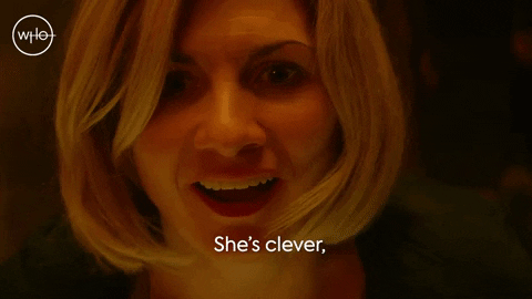 Im Clever Jodie Whittaker GIF by Doctor Who