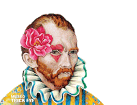 MuseoTrick vangogh trickeye museotrickeye Sticker