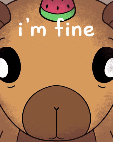 Sweating Bullets GIF by CAPY-ERA