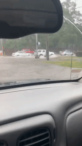 Heavy Rainfall Brings Flash Flooding to Houston