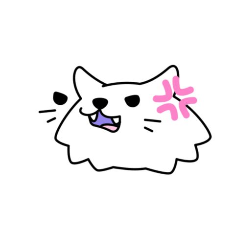 Cats No Sticker by doodles