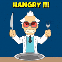 Angry Breakfast GIF by 3dFrankenPunks