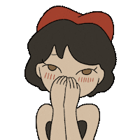 Embarrassed Cat Sticker