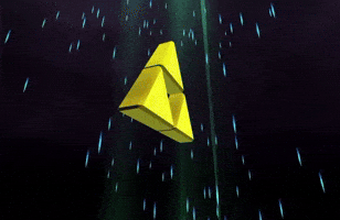 The Legend Of Zelda Triforce GIF