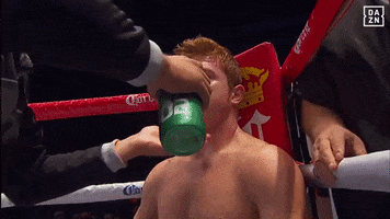 golden boy drinking GIF by DAZN USA