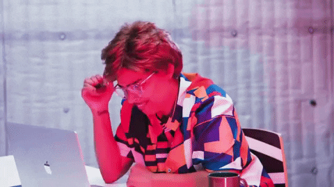 A Little Late With Lilly Singh Shock GIF by Lilly Singh