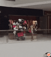 Girl Shopping GIF