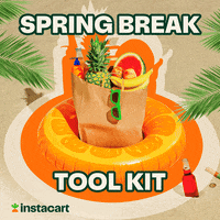Spring Break Summer GIF by Instacart