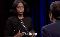 Jimmy Fallon Robot GIF by Obama