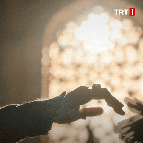 Kissing Hand Eid Mubarak GIF by TRT