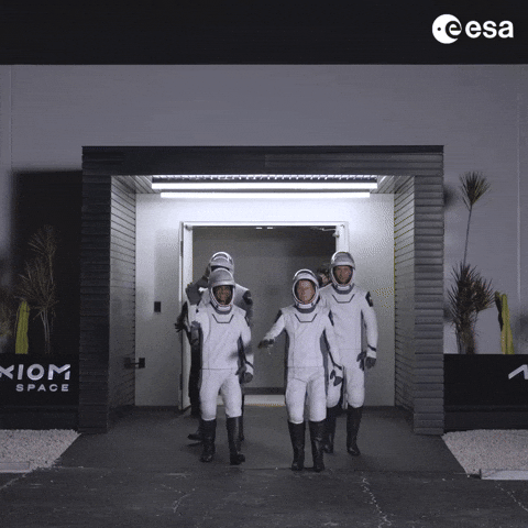 Peggy Whitson Goodbye GIF by European Space Agency - ESA
