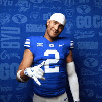 College Football Go Cougs GIF by BYU Cougars