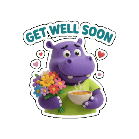Loving Get Well Soon Sticker