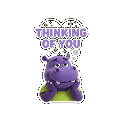 Thinking Of You Love Sticker